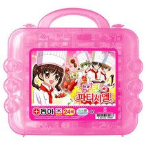동아 여자캐릭터 24색 크레파스 크레용