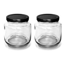 국내산 삼광유리병 낮은병500g 블랙 2개세트, 단품