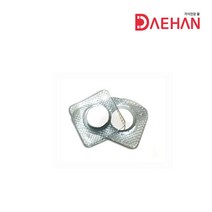 초강력 고주파자석 pvc 투명 15mm x 2mm 2개입 1세트 똑딱이 단추자석