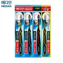 메디안 듀얼이펙션 칫솔미세 3+1입, 1개, 4개