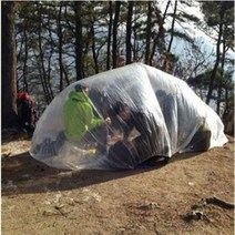 비닐막 쉘터/등산/백패킹/비박 비닐 쉘터/하우스쉘터, 2~4인용 소형
