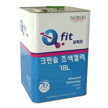 노루페인트 아크릴 외부용 수성페인트 큐피트 크린솔 18L 유광, 화이트2