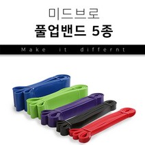 미드브로 가정용 문틀 철봉 턱걸이 기구 풀업바, 2단계블랙