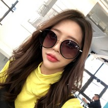 VANANA2 NEW 동글이테 틴트 선글라스