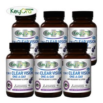 키오라 뉴질랜드 12in1 클리어 비젼 빌베리 루테인 20mg 90정 6병 18개월분