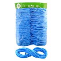 attizone 모루(국산) 실모루 반짝이모루 뽀글이모루 세트모루, 굵은실모루-하늘(20줄)