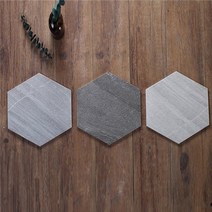 중앙데코 육각타일 모로코 260 x 300 1박스(17장), 260x300 모로코헥사곤/회색계열 [2630308], 17장