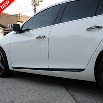 쉐보레 말리부 6가지 인테리어 카본 데칼 스티커, 03.도어손잡이패널(작은버튼타입:13년이후), 07.3D화이트