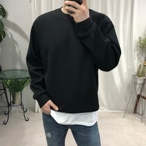 프롬엘 네오프렌 오버핏 맨투맨 티셔츠(6COLOR)