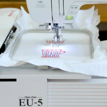 미싱스토리 오로라 (MS-700) 재봉틀, 자수키트 EU-5 전용  자수 프레임 미디엄