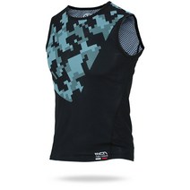 MCN 디지털카모 매쉬 민소매 이너웨어 자전거의류