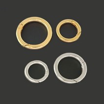 클레이앤코 장식고리 2종 택1, 30mm 실버