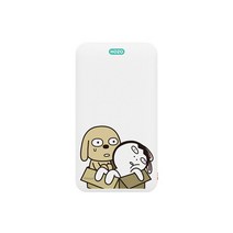 리큐엠 보조배터리 호조 5000mAh, 상품명:리큐엠 보조배터리 호조 5000mAh / 색상:뒹글뒹글 / 타입:8핀젠더