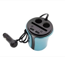 차량용 멀티 시가잭 USB 2구 소켓 전압 연장 자동차