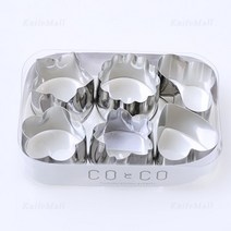 일본 시모토리 야채 모양틀-대 6P No.135, 단품