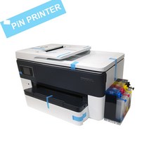 무한잉크 대용량 1400ml 오피스젯 프로 7720 무한 잉크젯 복합기 hp7510후속 모델 hp7110 프린터 삼성 sl j2920 프린터 대체 가능 모델, 1.HP7720무한잉크염료1400ML