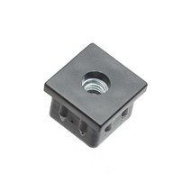 성원기업 파이프캡(마개) 파이프조절발 모음, C1_조절발볼트용 사각 파이프 마개 30x30(9mm호환)