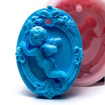 마이몰드코리아 수제몰드 - 아기천사 4 (석고방향제) 실리콘몰드