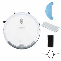 SSAKS 싹스 스마트 물걸레 로봇청소기 할인+증정품 흡입+걸레, 싹스ARW-C100 블랙+증정품