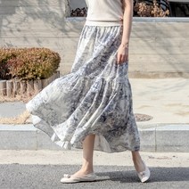 [어반프랑] 디오 뒷밴딩 롱 풀스커트