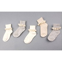 [코코제이] 마카롱 레이스 양말 세트 / 5족 /1세-10세