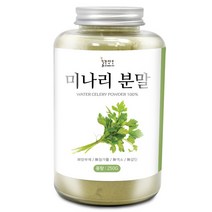 기타 미나리 분말(국산) 250g(플라스틱통) 가루 파우더 선식 차 칼국수 반죽 요리, 1개