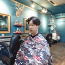 코카허니 커트보 컷트보 미용 미용실 앞치마 유니폼 바버샵, 1개, 밀리터리카키