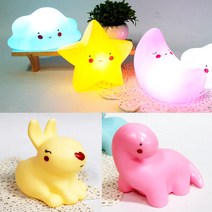 나성 달 별 구름 토끼 공룡 무드등, 별무드등