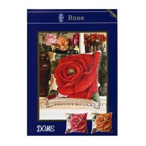 마이갤러리 DOME 장 미 no.41103 프린트십자수 DIY 패키지, 장미 41103, 1개