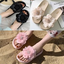 헤이슈 뮬슬리퍼 하바나플라워