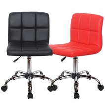 베스트렉 더블쿠션 오발바퀴형 홈바의자 아일랜드 식탁의자 바퀴의자, 블랙