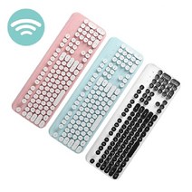 코시 코코 레트로 무선 키보드, 일반형, KB3295WL, 화이트