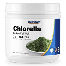 뉴트리코스트 클로렐라 파우더, 1개, 453g