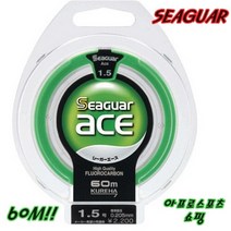 [아프로스포츠] 가성비좋은 고급낚시줄!! 믿으니깐!! 시가 SEAGUAR 에이스 카본낚시줄 카본라인 고급낚시줄, 3호