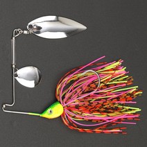 kitsune 아텀 스피너베이트 루어, 3.그린, 15g