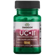 스완슨 Uc-II 콜라겐 10mg 캡슐, 60개입, 1개
