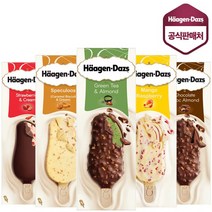 하겐다즈 아이스크림 스틱바 80ml X 8개, 스틱바_바닐라카라멜아몬드X4개, 스틱바_화이트초코앤아몬드X4개