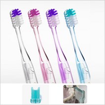 SKYDENT 스카이덴트 교정용 ORTHO NO.20 V커팅 medium soft extra-soft여성 청소년용 청소년 칫솔 교정용 치과칫솔, 1개, 교정용20 soft