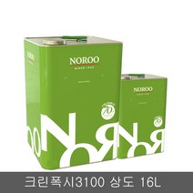 노루페인트 바닥용 에폭시페인트 크린폭시 3100 상도 16L 유광, 핑크3, 1개