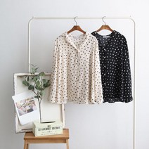 하트패턴블라우스 1026350