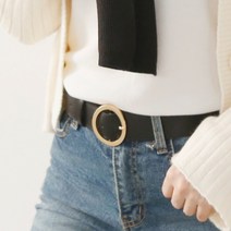여성 골드 서클 패션 벨트 BPU 123