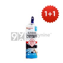 1+1 불스원 프리미엄 간편탈취제 에어컨 히터-171ml-아쿠아향 에어컨 히터 탈취제 에바크리너 에바클리너 연막 훈증 악취, 171ml, 2개