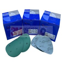 연마대왕 태양연마재 원형샌딩 필름패파 5인치 1Box (100장) L312T, 180