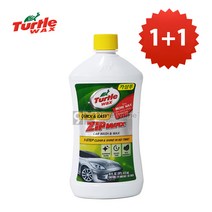1+1 터틀왁스 짚왁스 카워시 앤 왁스-473ml+금액별사은품 T75A 원스텝세차샴푸 카샴푸 세차삼푸 자동차샴푸 세정제