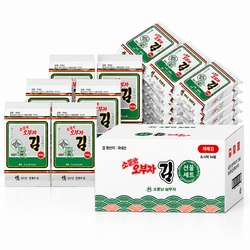 소문난오부자 재래도시락김 5g, 54봉