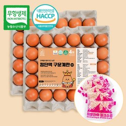 계란의정원 킹단백 구운계란 대란 무항생제 햅썹인증