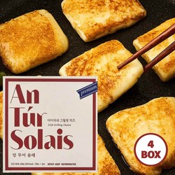 [본사발송] 앙투어솔레 아일랜드 100% 자연치즈 구워먹는 치즈 300g(100g x 3팩), 300g, 4개