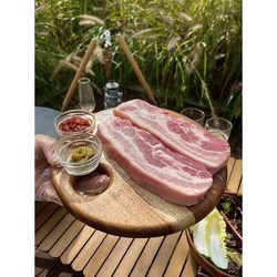 유황 한돈 오겹살 1kg 미박삼겹살 통오겹살 바베큐 구이용