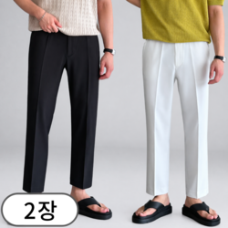[1+1] 남성용 여름용 히든버클 쿨 슬랙스 (5258-2)
