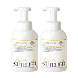 수뜰리에 독일더마 고보습 버블 핸드워시 일랑일랑, 2개, 510ml